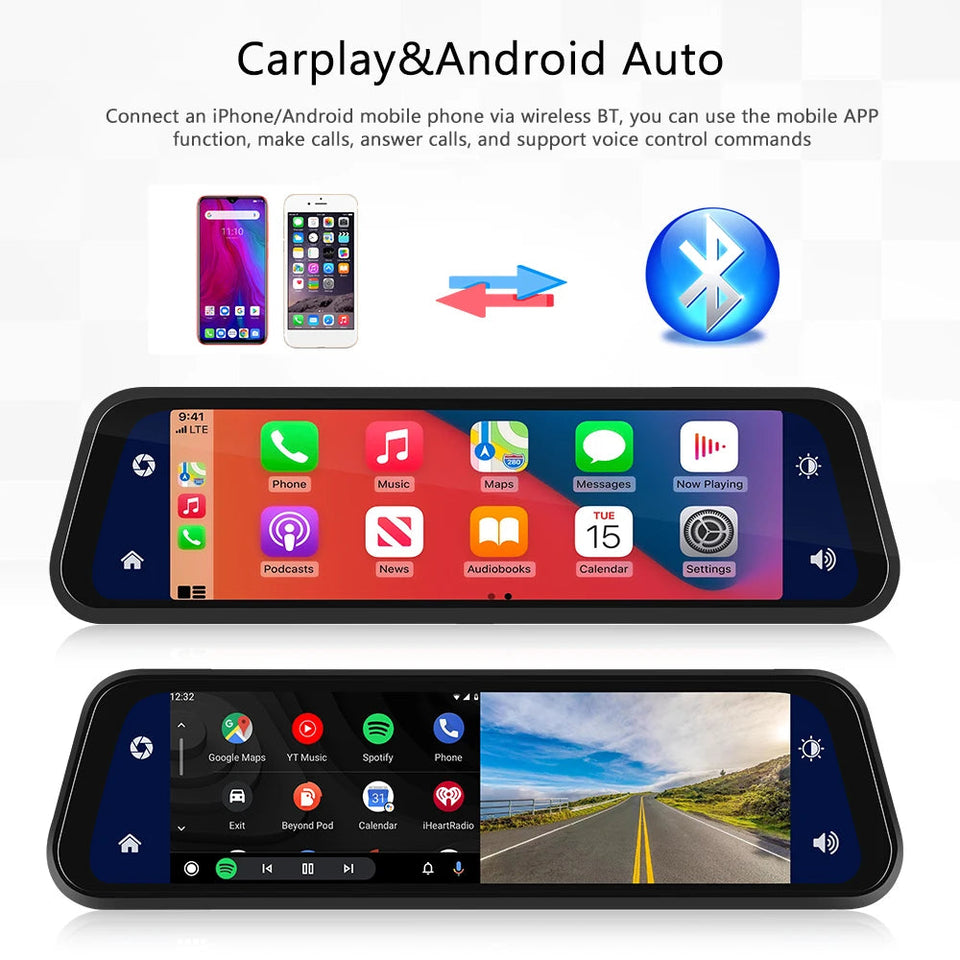 Car Mirror Carplay + Camera upgrade