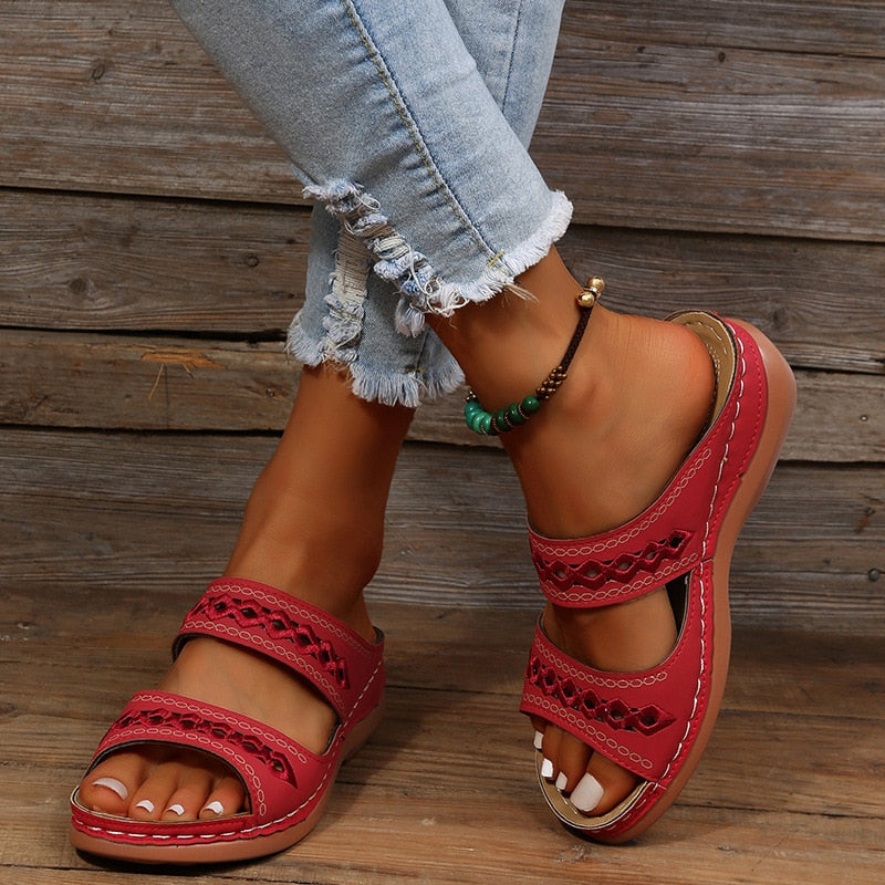 Alysson's Women's Thick Orthopedic Sandals