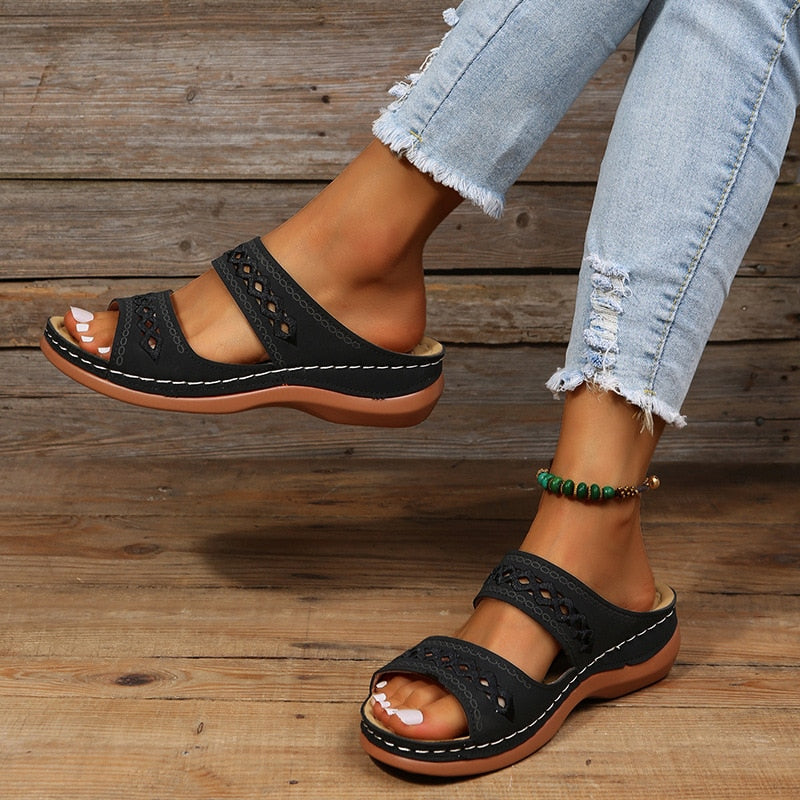 Alysson's Women's Thick Orthopedic Sandals