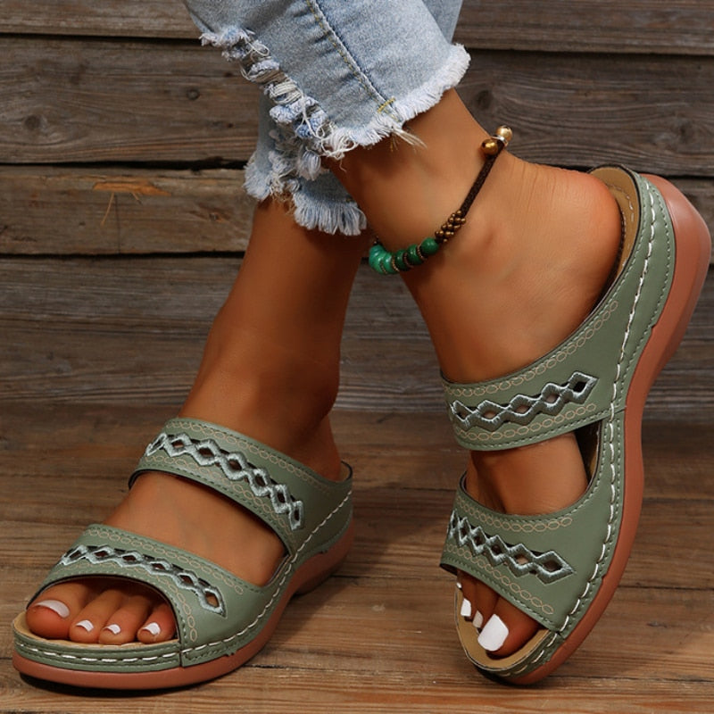 Alysson's Women's Thick Orthopedic Sandals