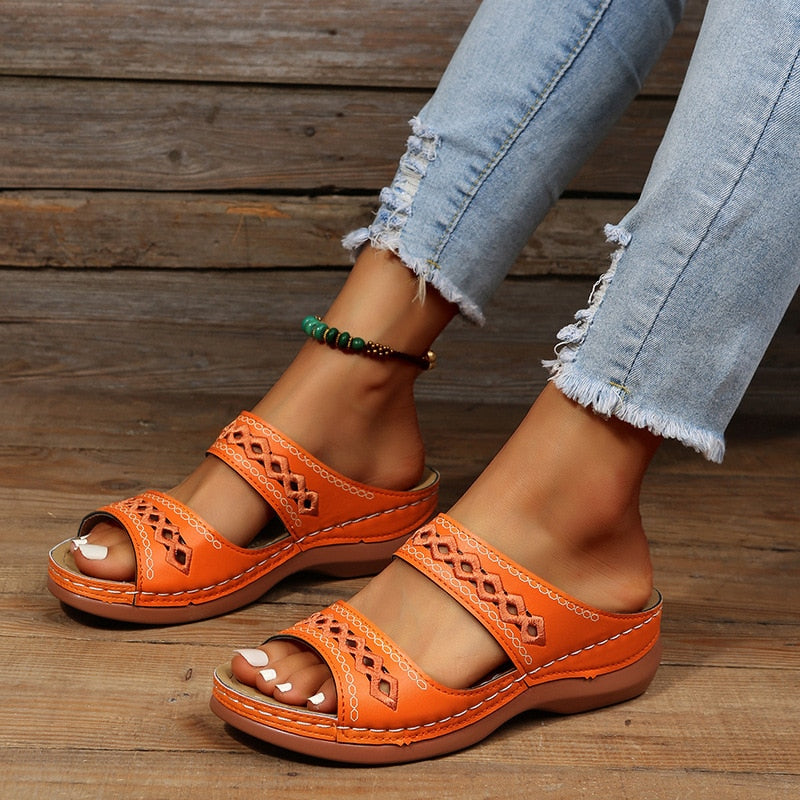 Alysson's Women's Thick Orthopedic Sandals