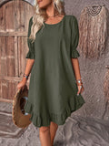 Sassa | Summer Dress with Ruffles