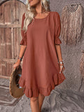 Sassa | Summer Dress with Ruffles