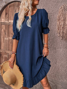 Sassa | Summer Dress with Ruffles