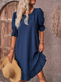 Sassa | Summer Dress with Ruffles