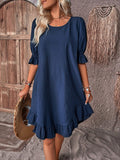 Sassa | Summer Dress with Ruffles