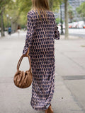 Nova's™ Casual dress  Ovale Print