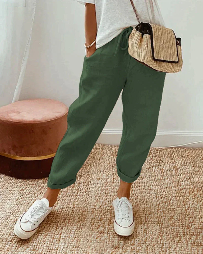 Klara - Stylish linen trousers