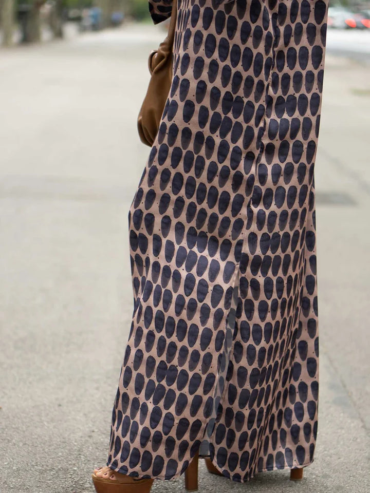 Nova's™ Casual dress  Ovale Print