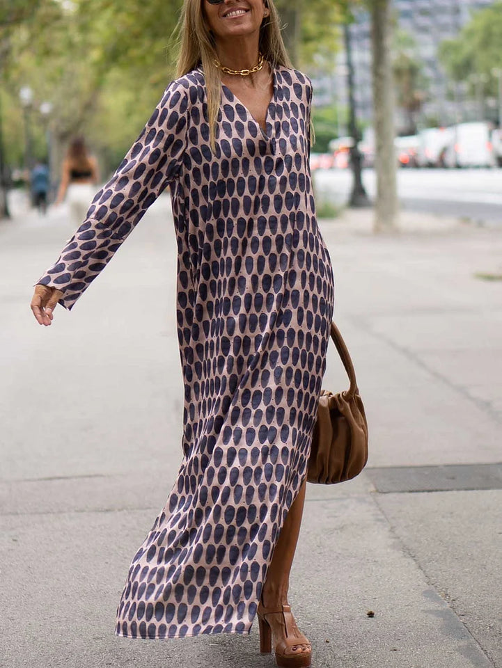 Nova's™ Casual dress  Ovale Print