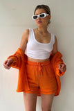 Theresa's™ Long Sleeve Shirt Short Set - Radiant into the summer
