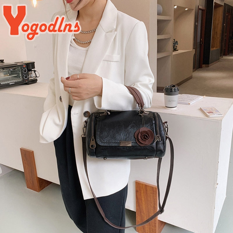 Rosa - Pendant Flower Handbag