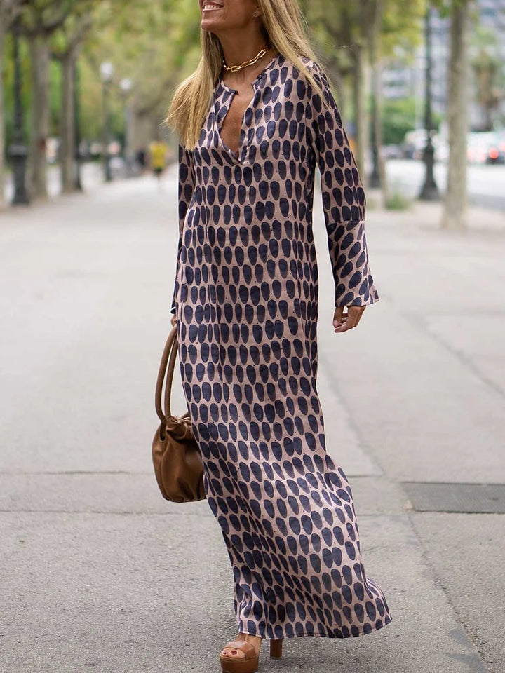 Nova's™ Casual dress  Ovale Print