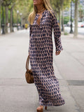 Nova's™ Casual dress  Ovale Print