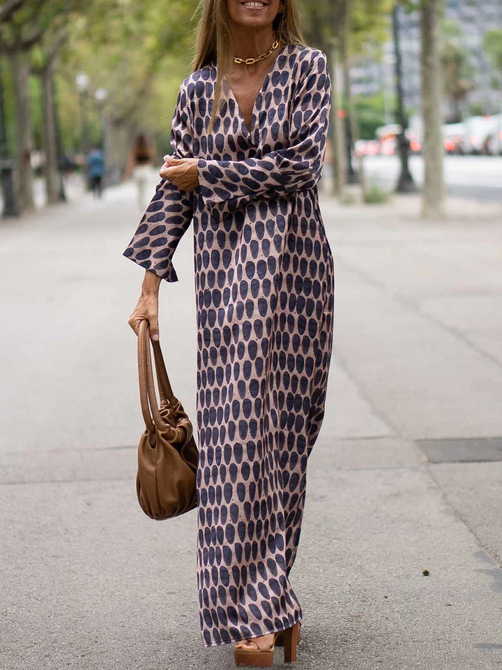 Nova's™ Casual dress  Ovale Print